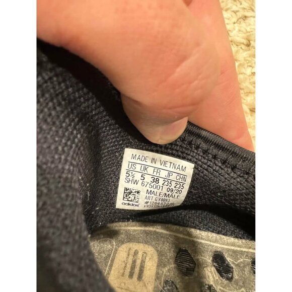 Adidas NMD Hu Pharrell Black GY0093 Size US M5.5 W6.5 - Picture 7 of 7